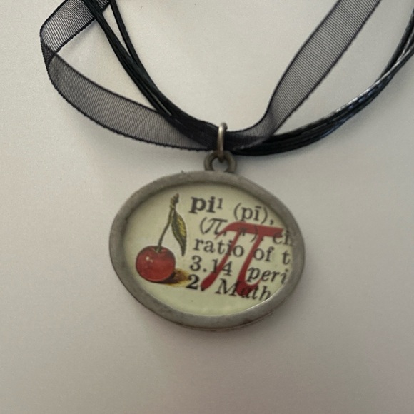 Vintage Cherry Pie Necklace - Picture 1 of 7